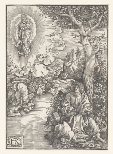 Johannes Evangelist op Patmos