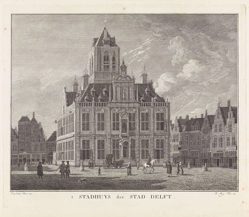 't Stadhuys der stad Delft