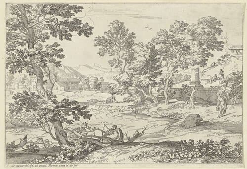 Landschap met een rivier