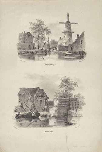 Twee gezichten op Den Haag en Delft