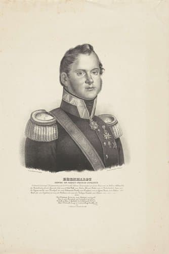 Portret van Karel Bernhard, hertog van Saksen-Weimar-Eisenach