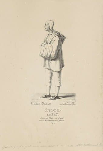 Portret van acteur Emérij