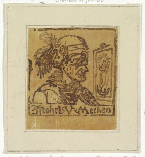 Portret van Israhel van Meckenem