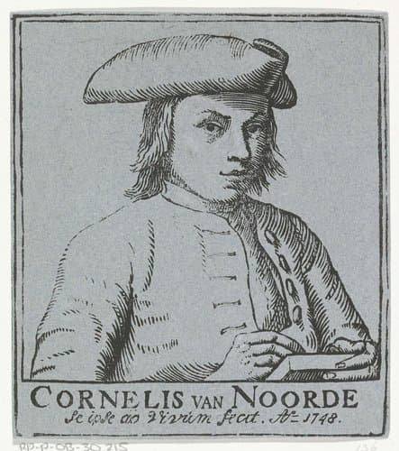 Zelfportret van Cornelis van Noorde