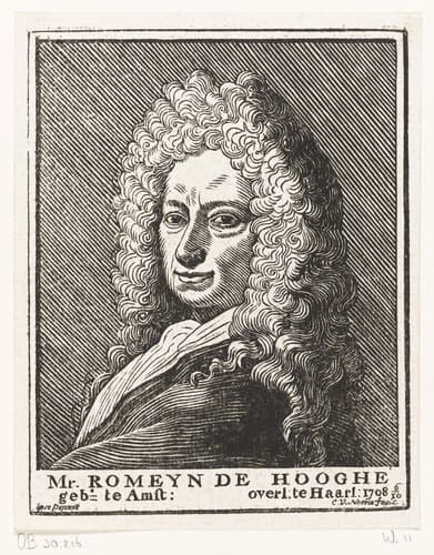 Portret van Romeyn de Hooghe