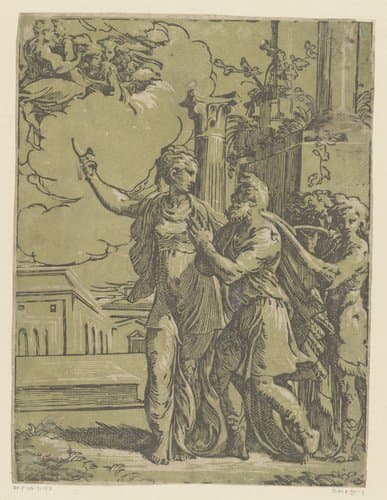 Keizer Augustus en de Tiburtijnse Sibille