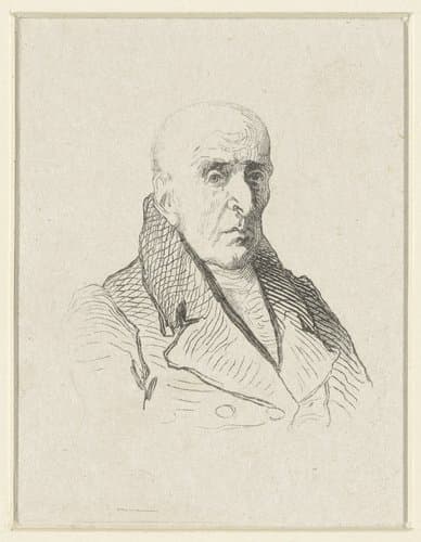 Portrait of Gerstenhauer Zimmerman, Johan Georg