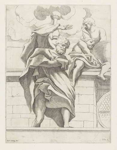 Portrait of Badalocchio, Sisto