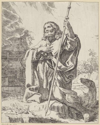 De heilige Rochus