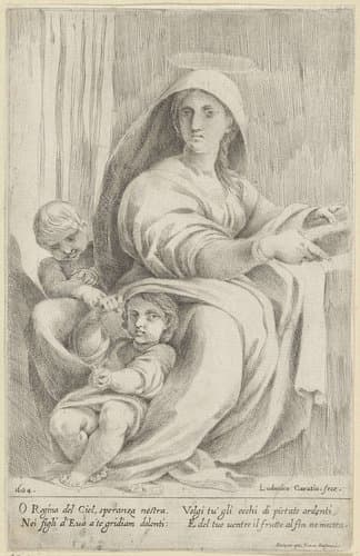 Maria met Kind en de jonge Johannes de Doper