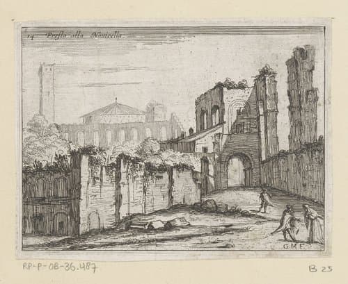 Ruïnes bij de San Stefano Rotondo te Rome