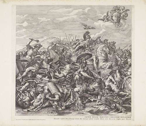 Slag bij Arbella (linker deel)