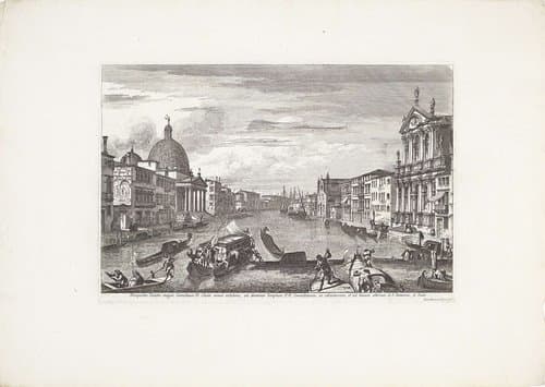 Prospectus Canalis magni Coenobium D: Clarae versus exhibens (...)