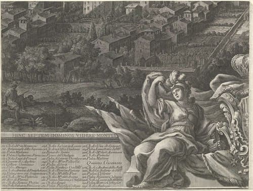 Prospetto d. alma città di Roma (...)