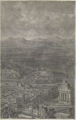 Prospetto d. alma città di Rom (...)