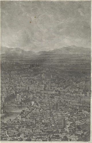 Prospetto d. alma città di Rom (...)