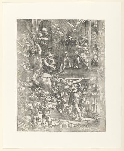 Kindermoord te Bethlehem (linkerdeel)