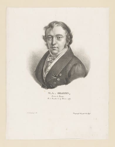 Portret van Maximilien Lambert Gelissen
