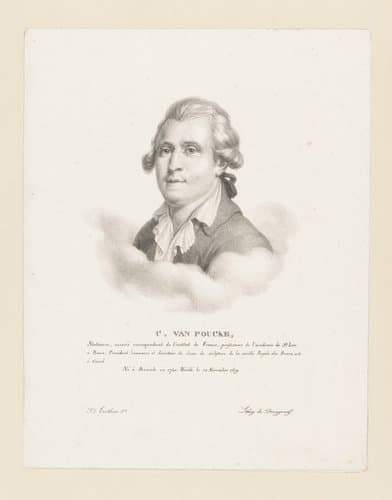 Portret van Karel van Poucke