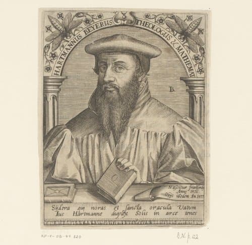 Hartmannus Beyerus theologus & mathemat
