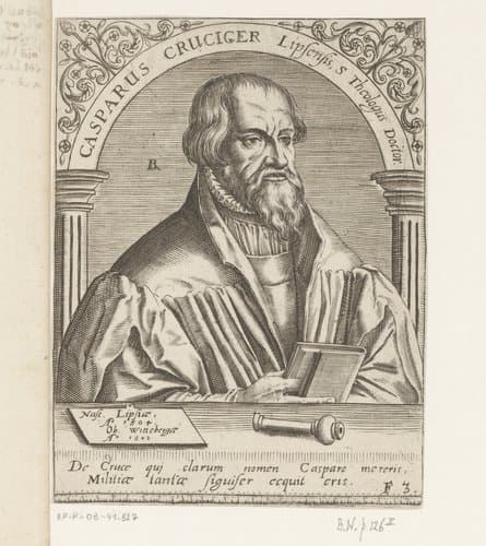 Serie portretten van vijftiende- en zestiende-eeuwse geleerden