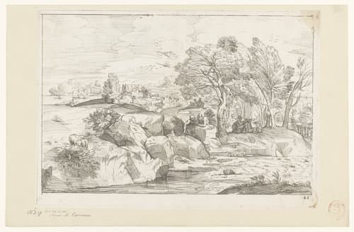 Prenten naar tekeningen uit het kabinet Jabach