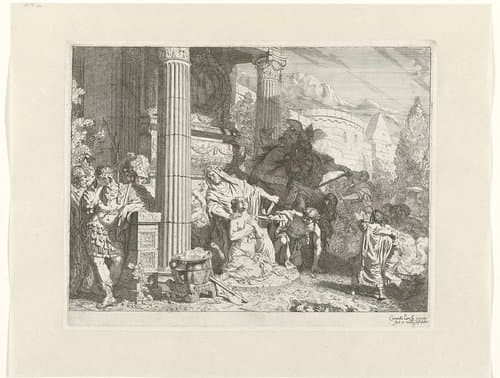 Offer van Polyxena of Iphigenia