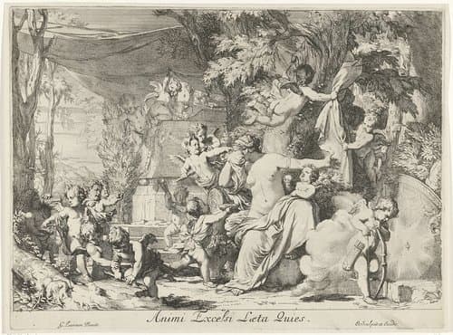 Venus treurt om de dood van Adonis