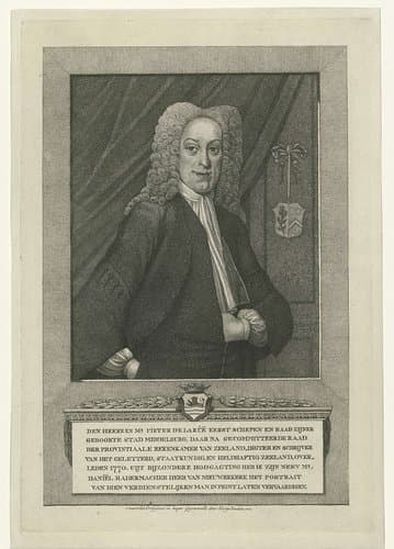 Portret van Pieter de la Rue