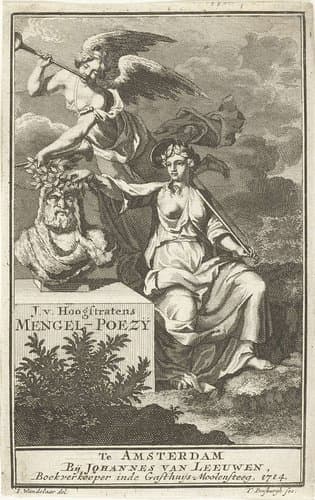 Titelpagina voor: Mengel-Poezy, Amsterdam 1714