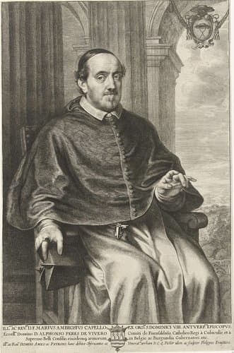 Portret van Marius Ambrosius Capello