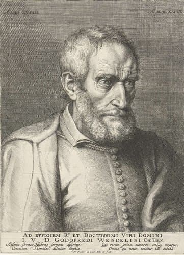 Portret van Godefridus Wendelinus