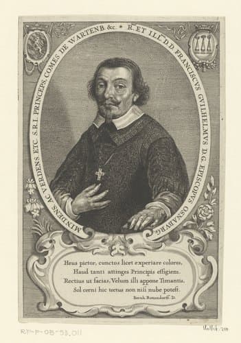 Portret van Franz Wilhelm von Wartenberg