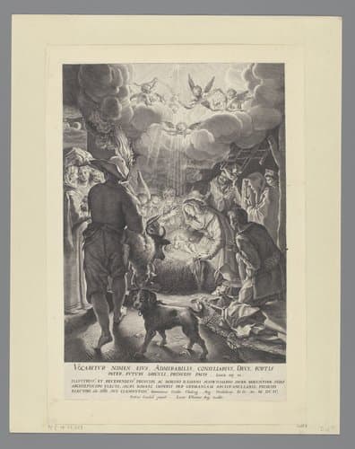 Aanbidding door de herders