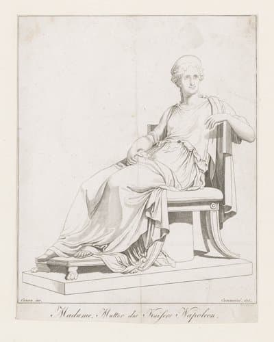 Portret van Maria Laetitia Ramolino