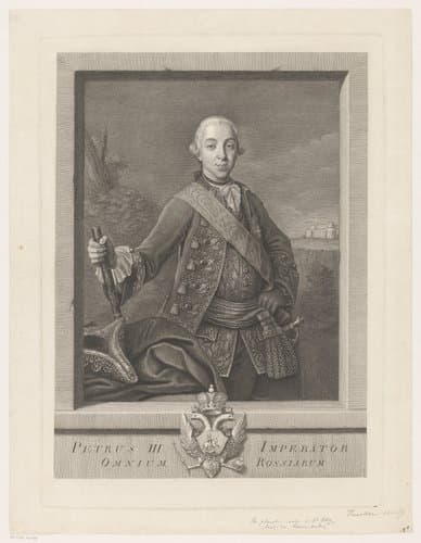 Portret van Peter III van Rusland