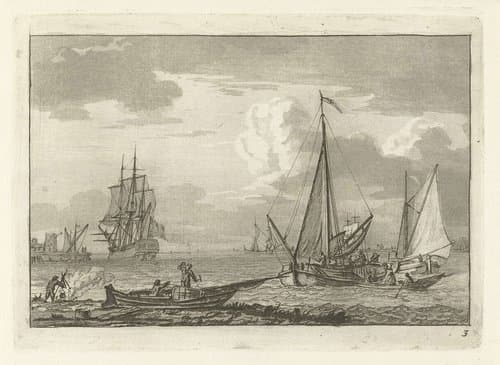 Verschillende schepen