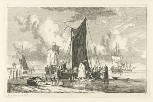 Diverse schepen op het water