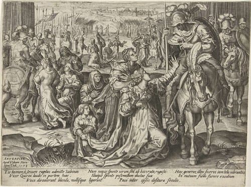 Verzoening tussen de Sabijnen en de Romeinen