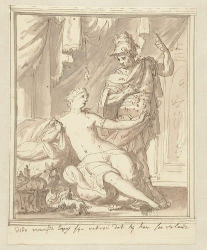 Dido verwijt Aeneas dat hij haar verlaat