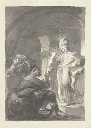 Kerker met drie personen