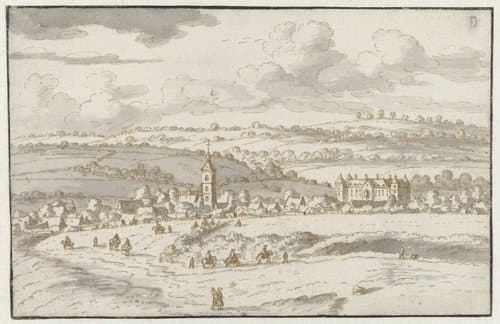 View of Lembeek, Flemish Brabant