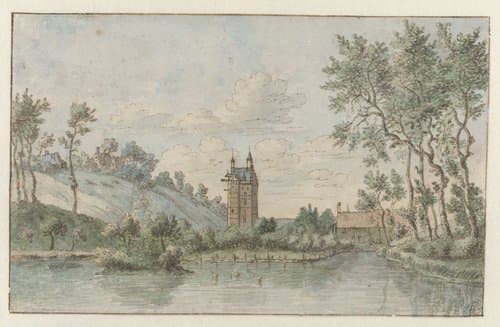 Landscape with Huis Kluys, near Brussels
