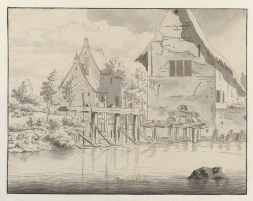 Houses in the Village of Emael, Limburg