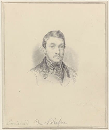 Portrait of Bièfve, Edouard de