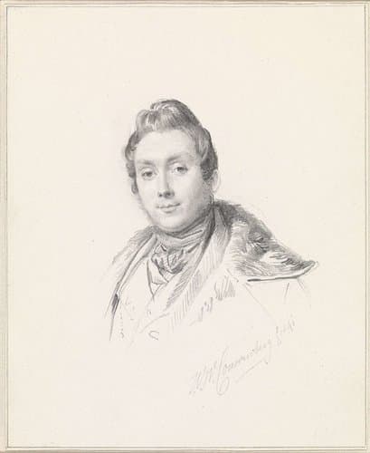 Portrait of Couwenberg, Henricus Wilhelmus