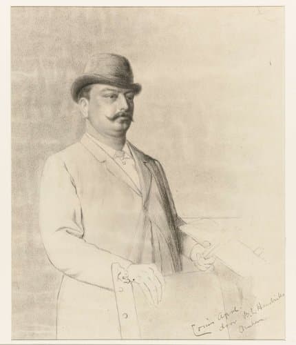 Portrait of Barend Leonardus Hendriks