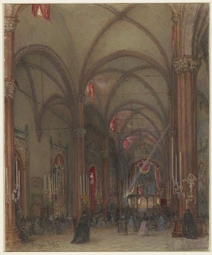 Interieur van de Dom te Verona