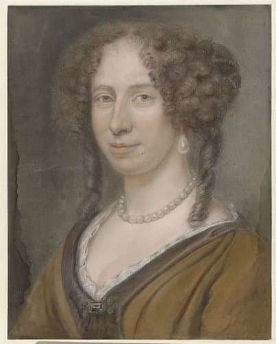 Portret van onbekende dame