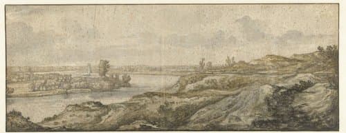 Landschap met een rivier
